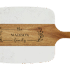 Personalized Marble & Acacia Charcuterie Board Set - Image 9