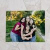 8x10 personalized metal photo print (with hanging mount)